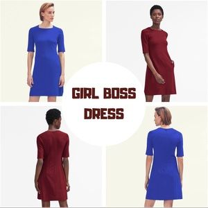 Work Staple MM.LaFleur Navy Emily Dress Size 8 NWT